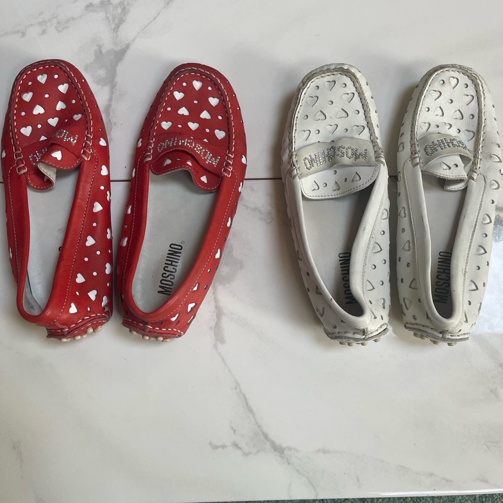 Moschino moccasin shoes